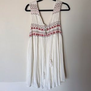 FREE PEOPLE WHITE/CREAM DRESS